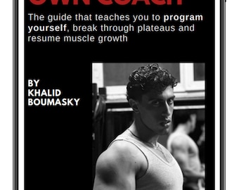 Word je eigen coach – Hypertrofie-trainingsgids (30 pagina's) | Stel je eigen trainingsprogramma samen | Digitaal fitnessplan pdf