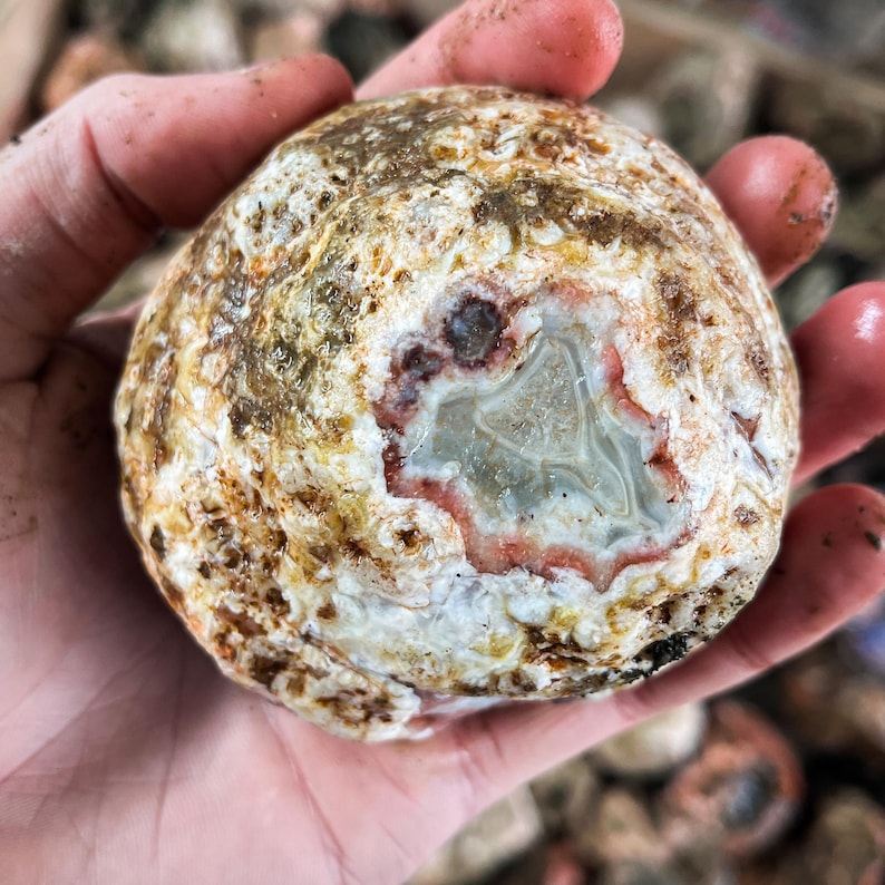 Raw Gate Raw Moroccan Agates From Sidi Rahal - 1 Lb to 20 Lb of Natural Rough ...