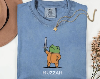 Grappig astronaut-kikker ruimteshirt, Muzzah oranje ruimtepak grafisch T-shirt, NASA Artemis 2 Moon 2026 nieuwigheidscadeau voor wetenschap en padliefhebber