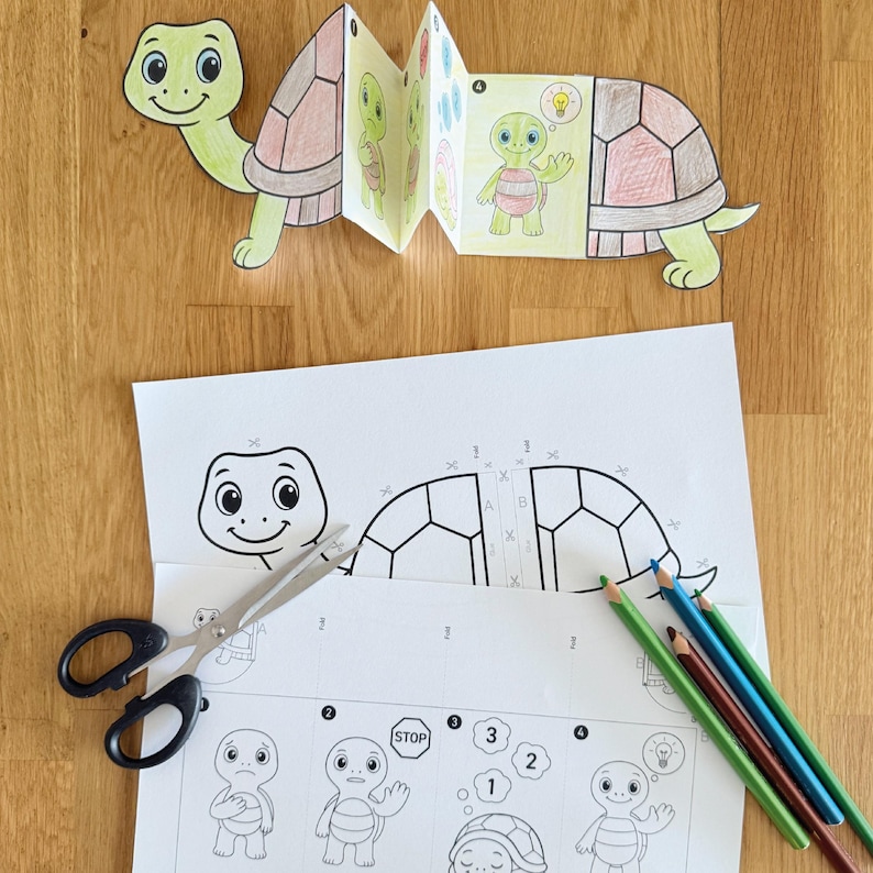 The Turtle Technique Printable | Calm Down Strategy for Kids ...