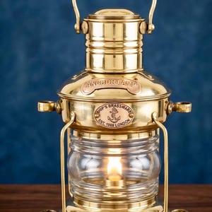 Antique Anchor Lantern - Etsy