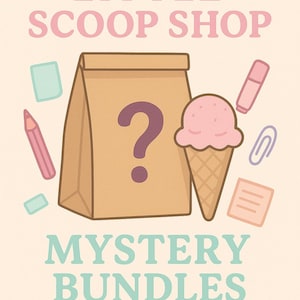 Paquetes misteriosos de papelería y accesorios