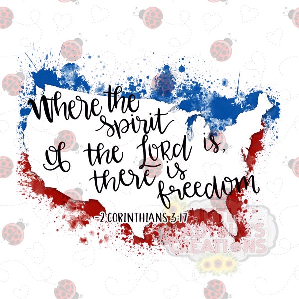 Where Spirit Of The Lord Png Etsy Canada