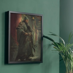 Guan Yu（関羽）Midjourney Art Type A | 三国志 Printable AI Poster