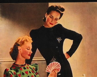 Stitchcraft Magazine No 98, October 1940 - Vintage Knitting Pattern booklet