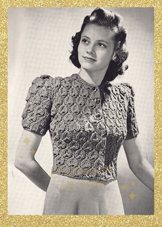 1940s cardigan