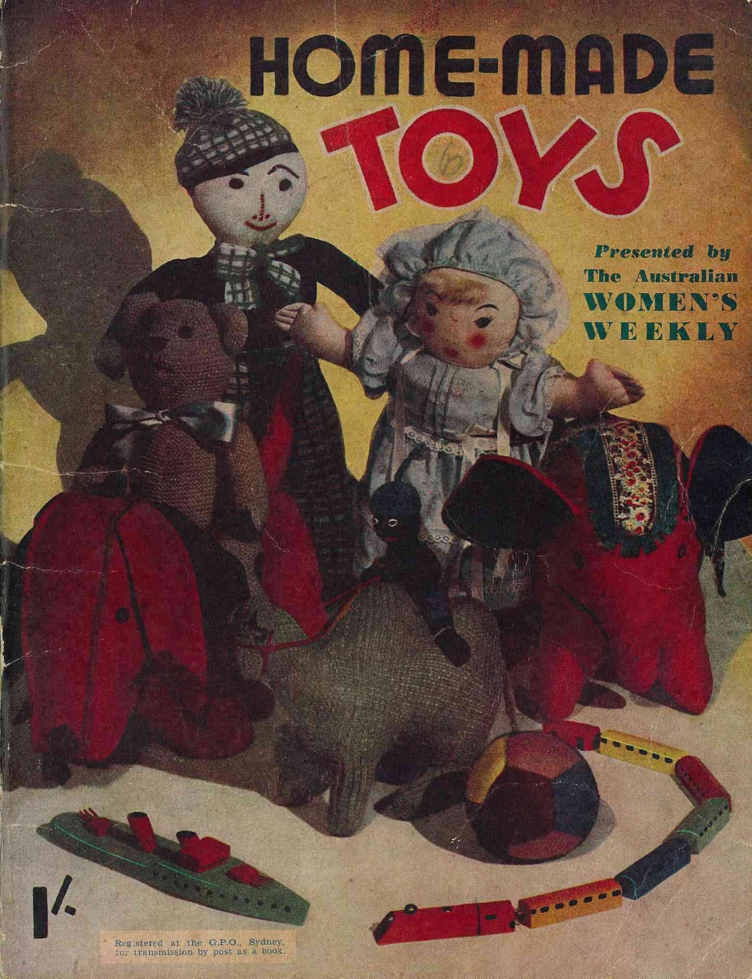 Juguetes caseros de la década de 1940, Segunda Guerra Mundial