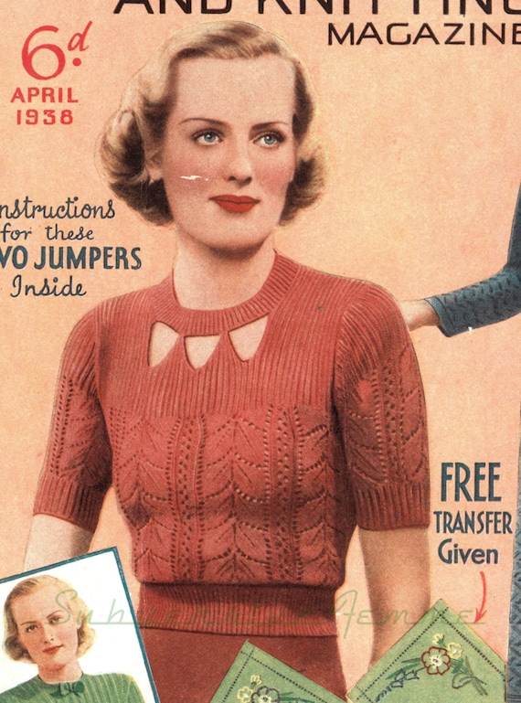 Etsy vintage online jumpers