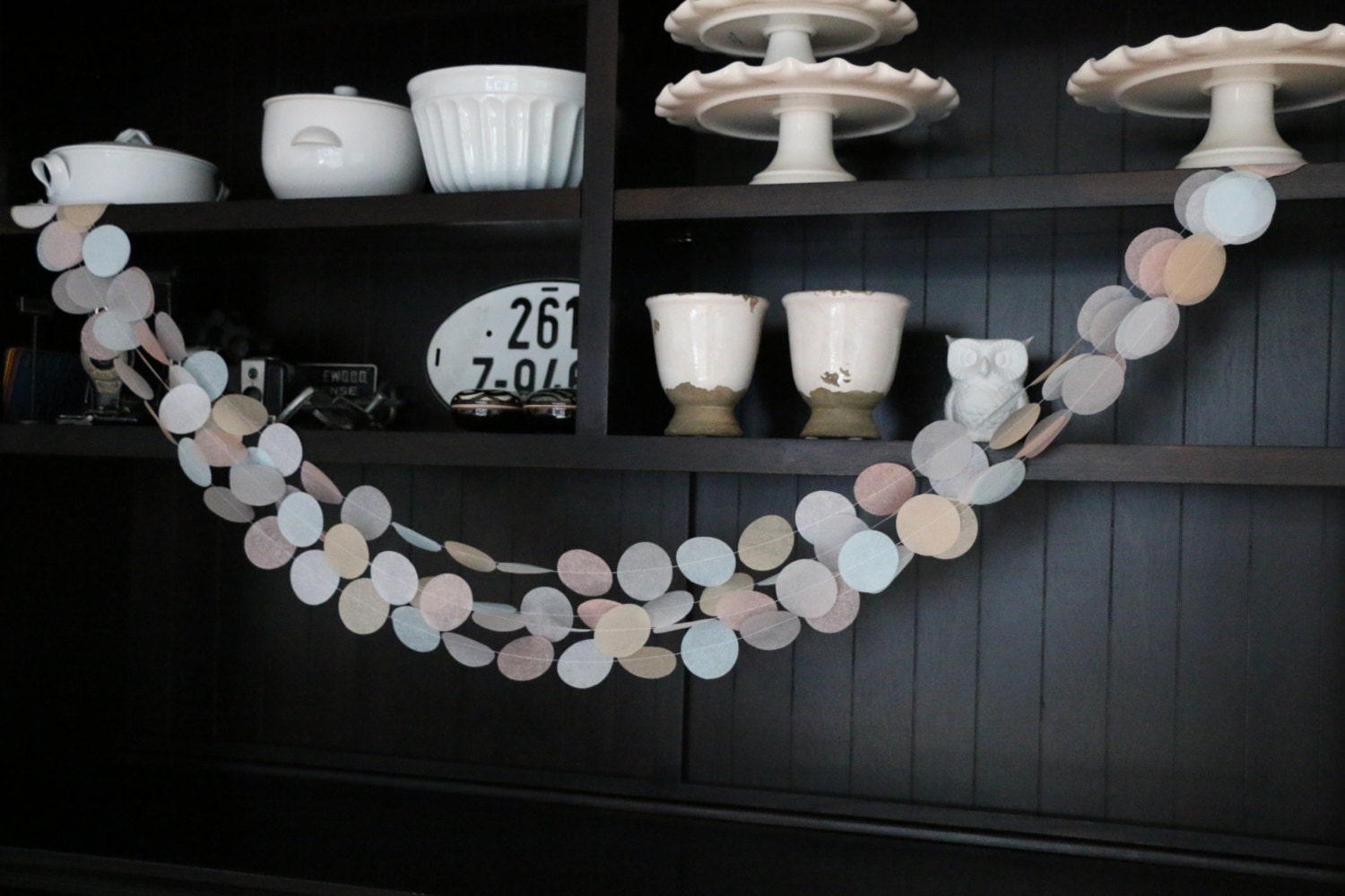 Tissue Paper Garland Wedding Backdrop Photo Backdrop Party Etsy