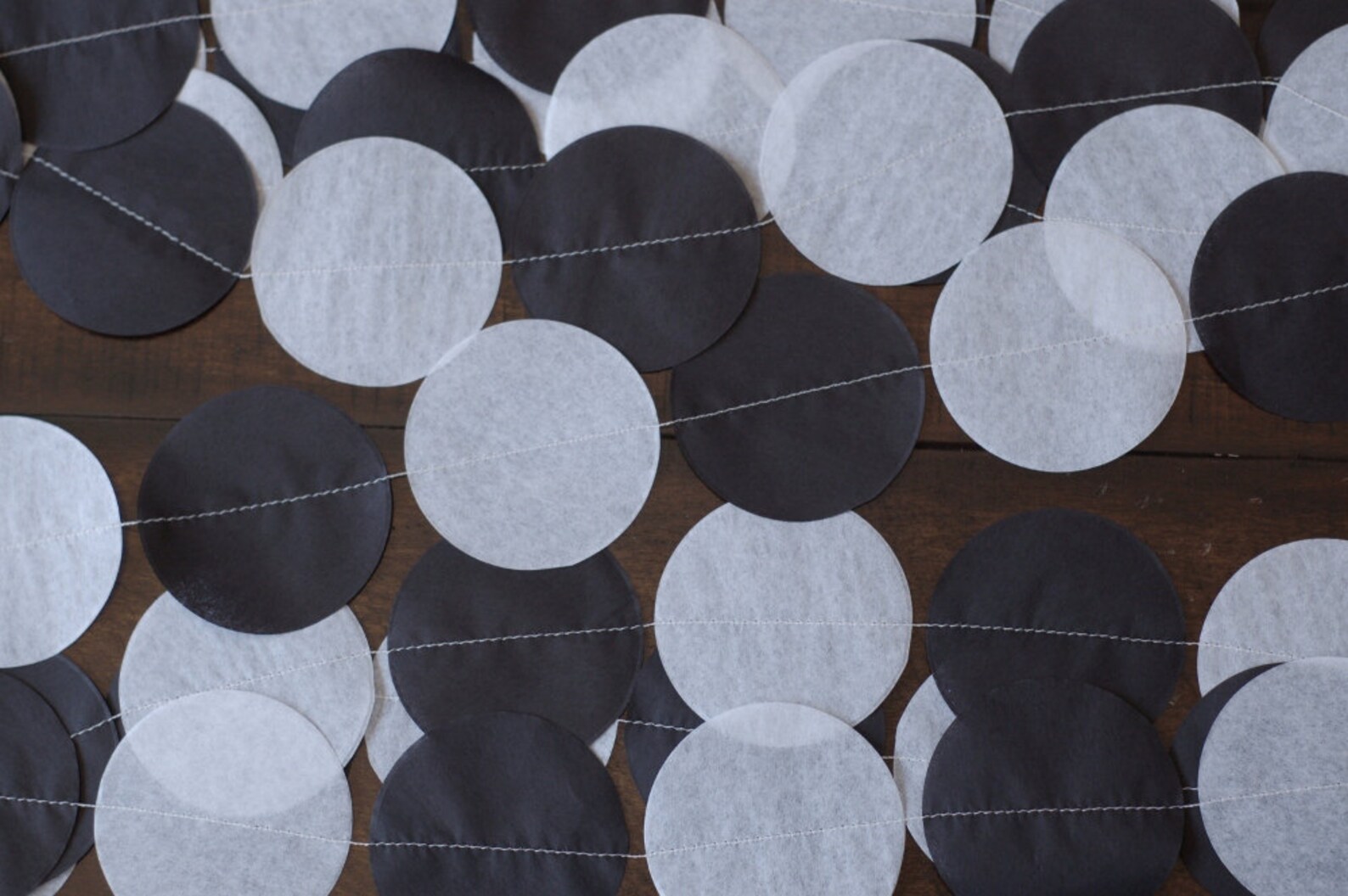 Tissue Paper Garland Party Garland Birthday Garland Wedding Etsy