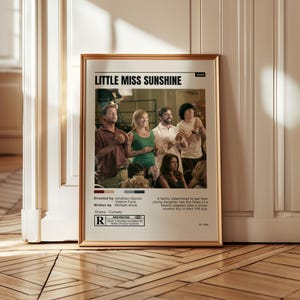 Little Miss Sunshine Poster – Indie Road Trip Movie Print, Quirky Family Film Art, Feel-Good Comedy Decor, Modern Cinema Gift
