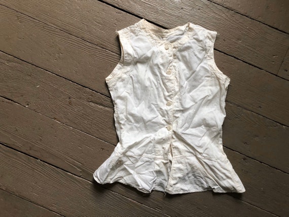antique girl’s bodice, Victorian girl’s bodice, an