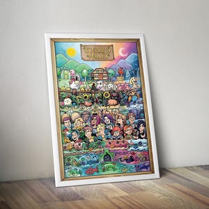 Stardew Valley Poster | Gaming Poster | Gaming Artwork | Gaming Decor | Video Game Poster | Gaming Gift | Video Game Print | Wall Art