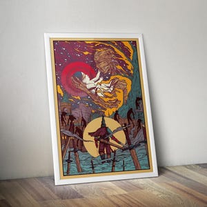 Blasphemous Poster | Gaming Poster | Gaming Artwork | Gaming Decor | Video Game Poster | Gaming Gift | Video Game Print | Wall Art