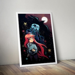Celeste Poster | Gaming Poster | Gaming Artwork | Gaming Decor | Video Game Poster | Gaming Gift | Video Game Print | Wall Art