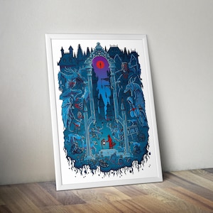 Bloodborne Poster | Gaming Poster | Gaming Artwork | Gaming Decor | Video Game Poster | Gaming Gift | Video Game Print | Wall Art