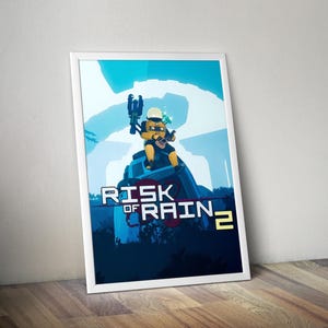 Risk of Rain 2 Poster | Gaming Poster | Gaming Artwork | Gaming Decor | Video Game Poster | Gaming Gift | Video Game Print | Wall Art
