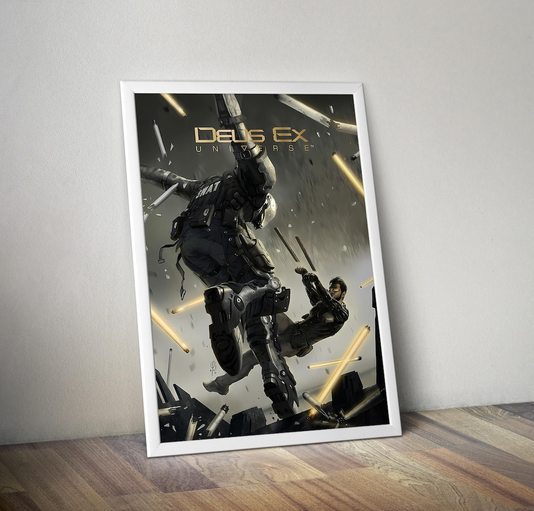 Ex Display Poster Deus Ex Universe Poster | Gaming Poster | Gaming Artwork | Gaming Decor ...