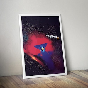 Risk of Rain 2 Poster | Gaming Poster | Gaming Artwork | Gaming Decor | Video Game Poster | Gaming Gift | Video Game Print | Wall Art