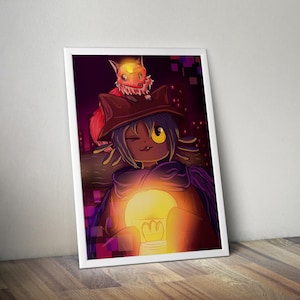 OneShot Game Poster | Gaming Poster | Gaming Artwork | Gaming Decor | Video Game Poster | Gaming Gift | Video Game Print | Wall Art