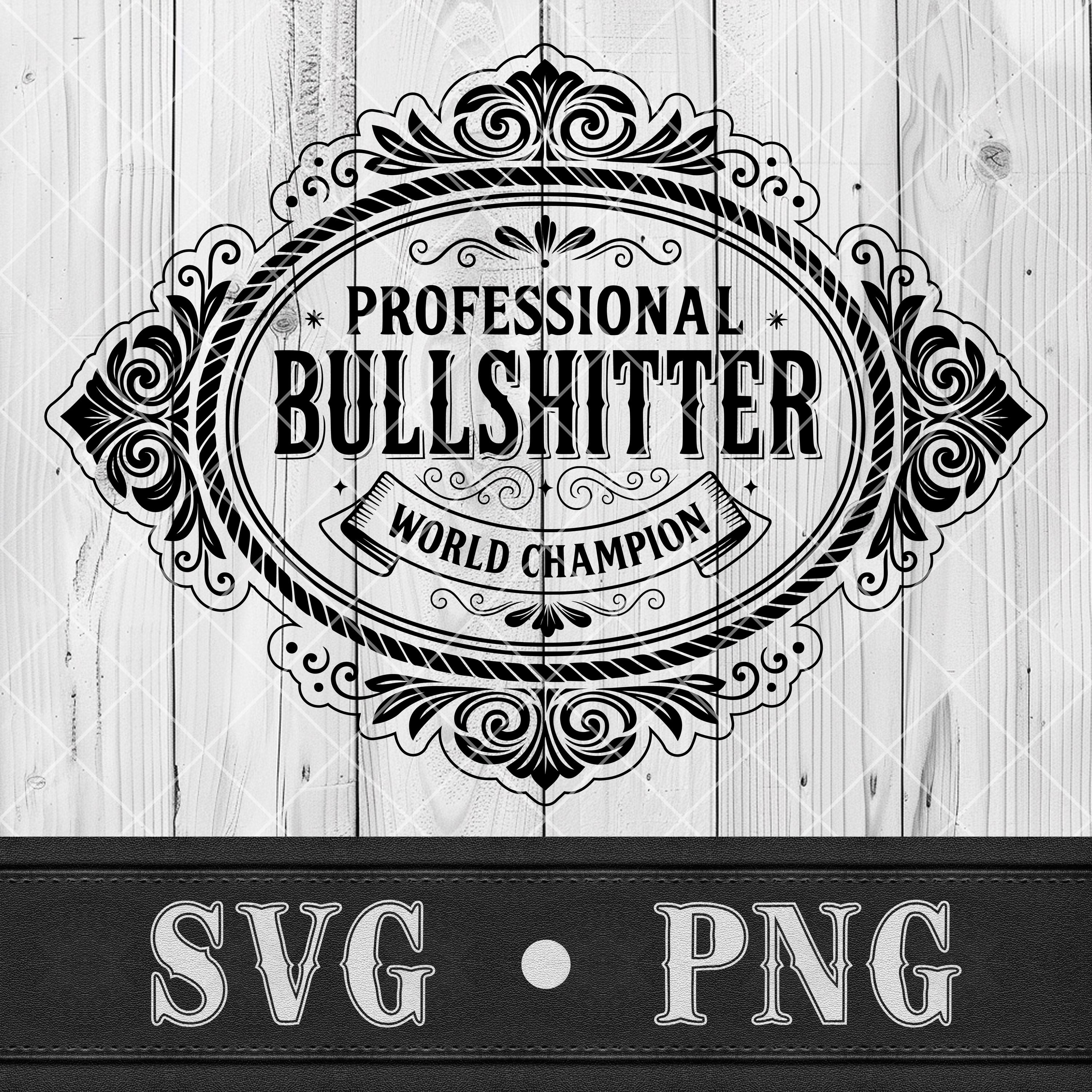 Bullshit Cut File - Etsy