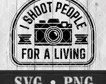 Divertente fotografo SVG per fotocamera PNG Scatto persone SVG per file di taglio laser Cricut xTool Incisione Regalo per uomini Divertente fotografo PNG Regalo