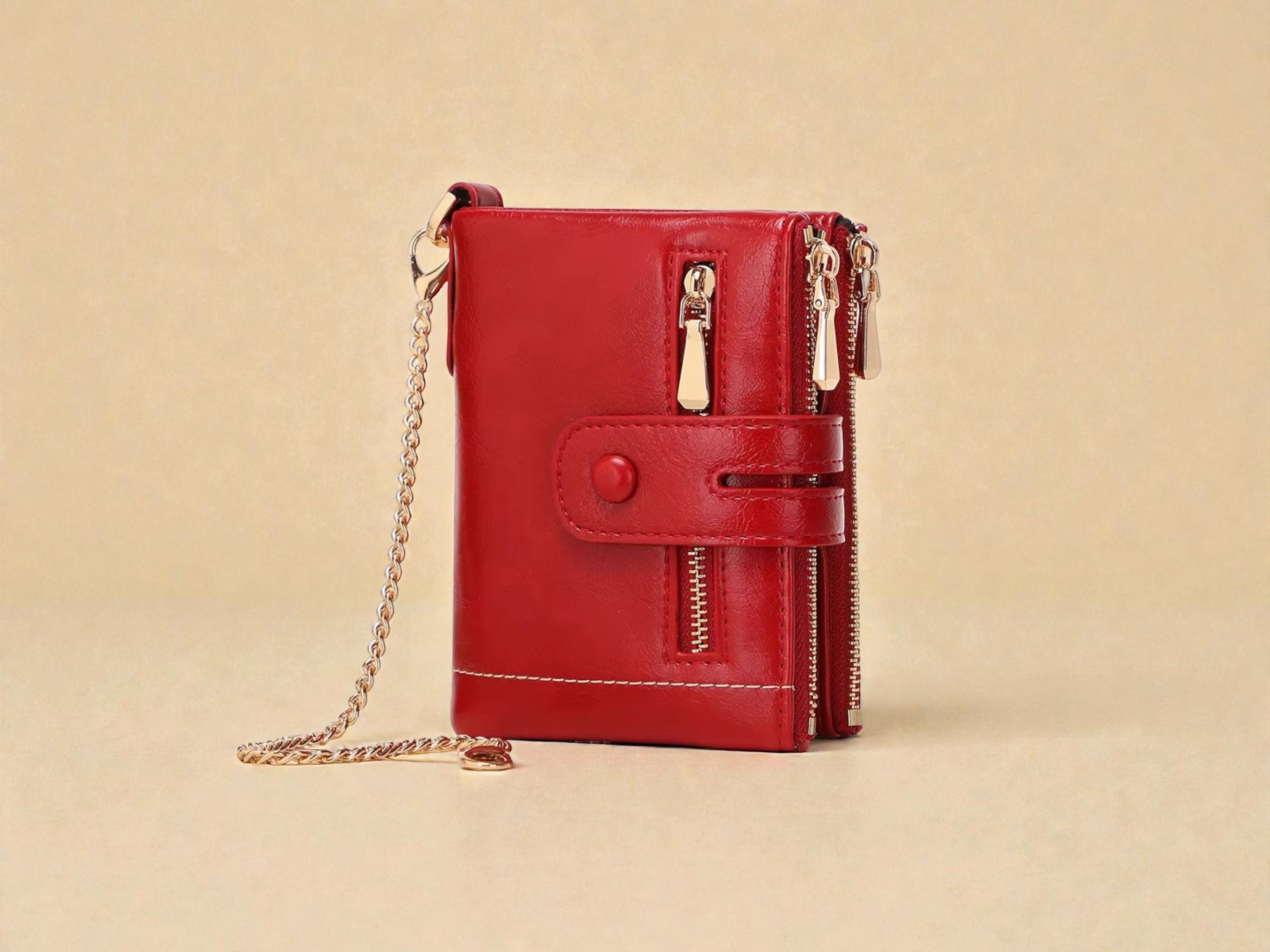 Portafoglio da donna vintage floreale porta carte di credito carino