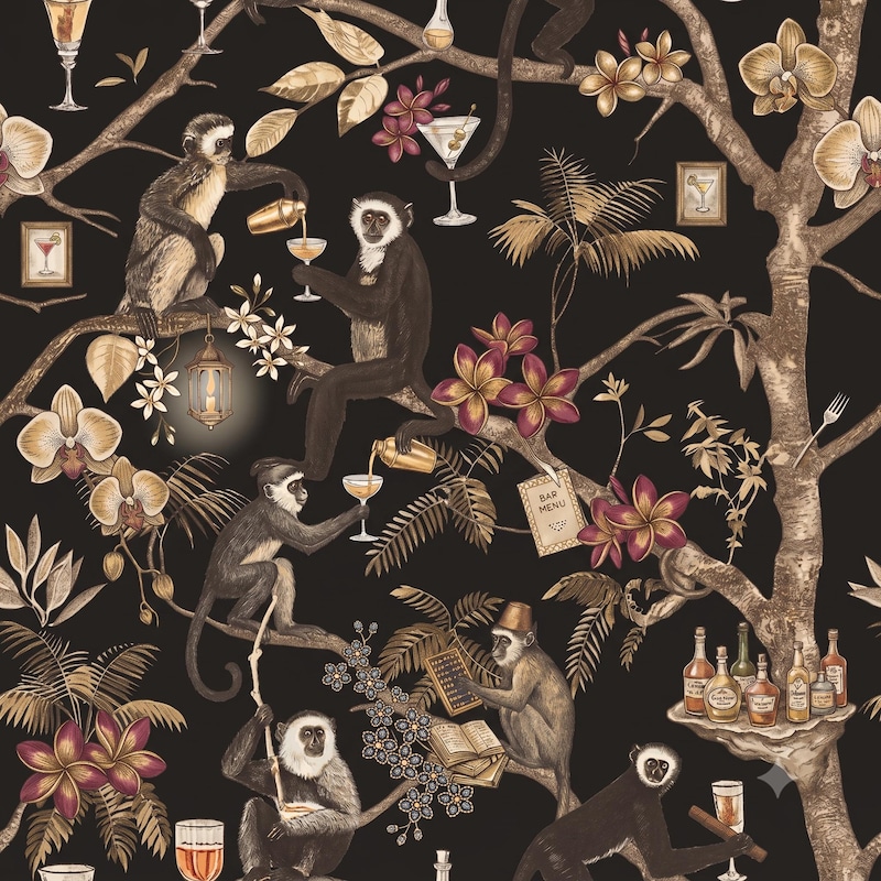 Rococo Wallpaper - Etsy