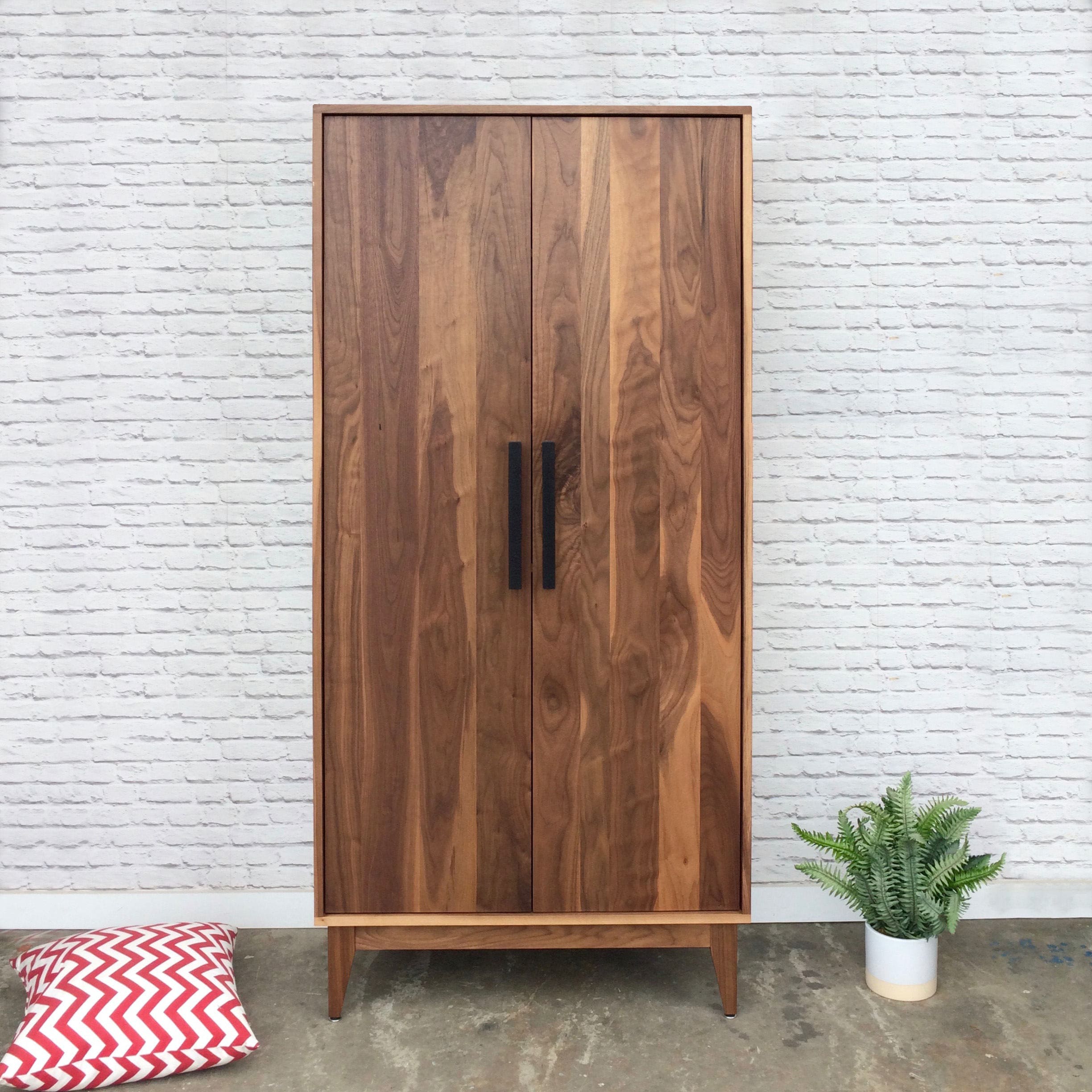 Walnut armoire discount