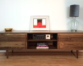 Kasse Credenza TV Stand 84 quot in Solid Walnut