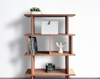 Oxelaand Multilevel Bookcase - Cherry