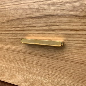 Credenza with Bookcase Walnut and White Oak image 9