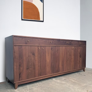 Dumont Bar - Wine Cabinet - Solid Walnut
