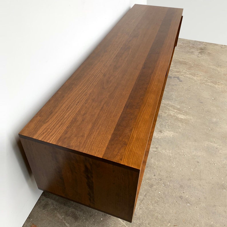 Kasse Credenza / Media Console 75 Solid Cherry Teak Finish IN STOCK image 4