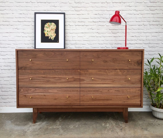 ebay mid century modern dresser MCM Lowboy Dresser Or Credenza Vintage Mid Century Modern Atomic