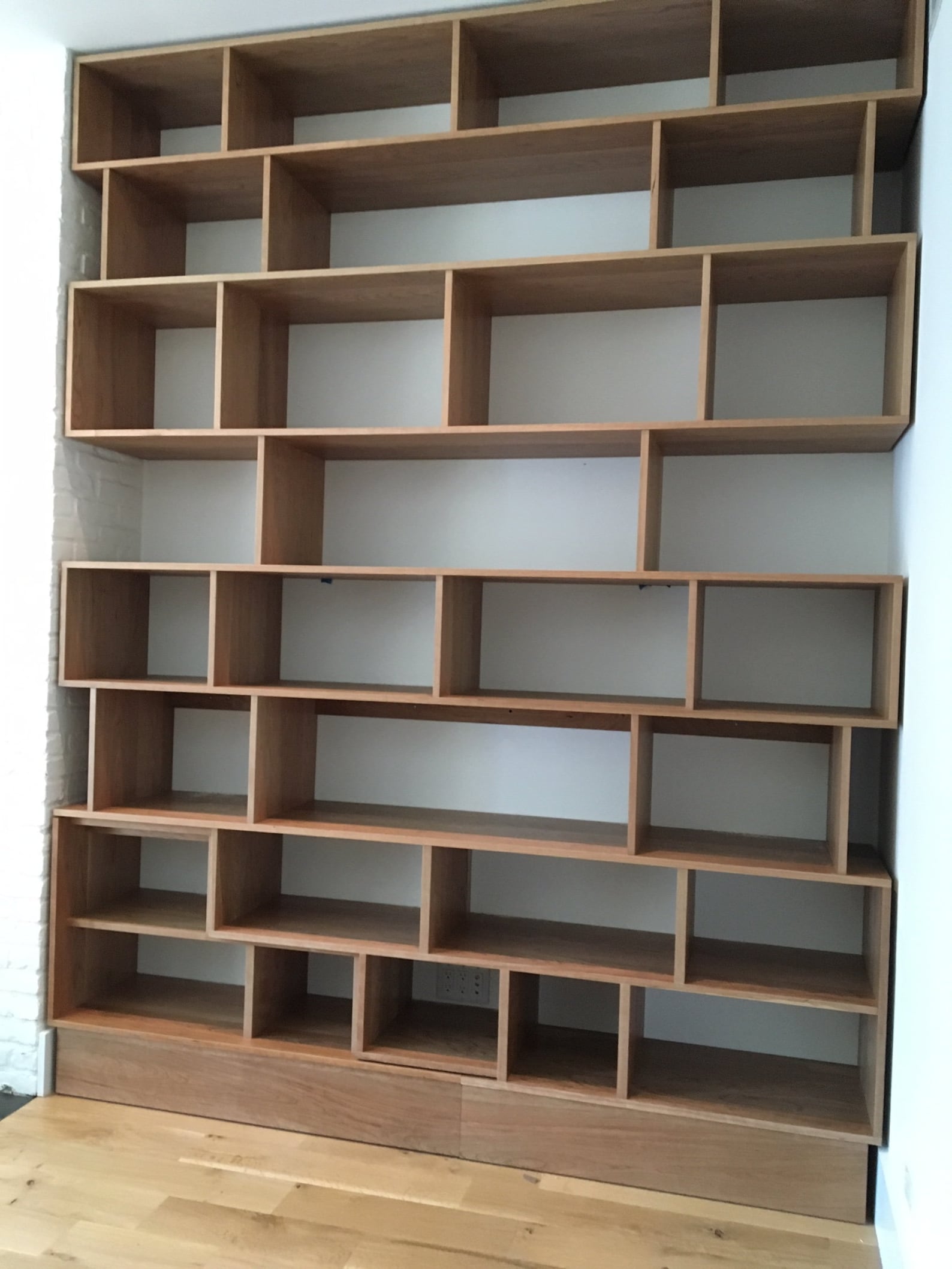 Custom Made Wall Bookcase - Etsy UK