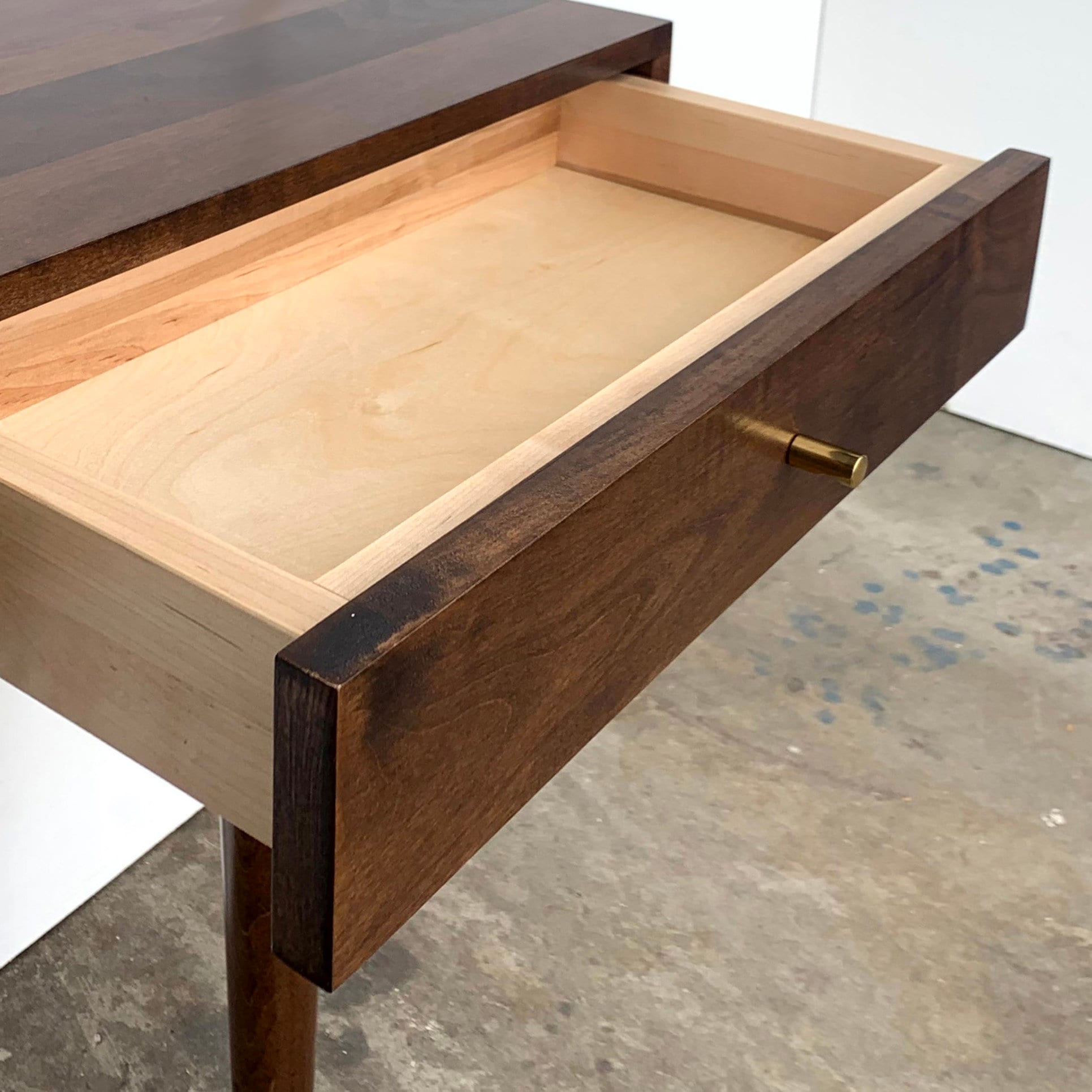 Bloom Console Table - 60 Inches - Maple - Nordic Walnut Finish - Etsy