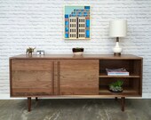 Kasse Media Console in Solid Walnut