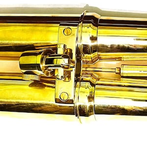Brass 18&quot; Binocular Antique decor Telescope Adventure Enthusiasts Nautical decor for Gifting Halloween Handmade Only Binocular for Tripod