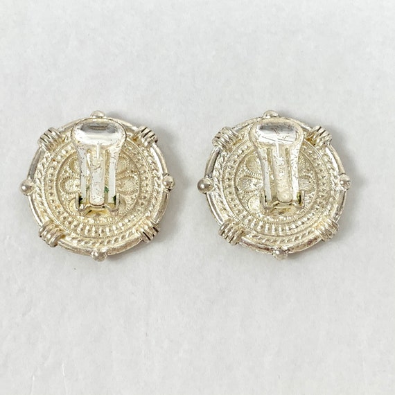Vintage Designer Style Ancient Replica Coin Clip-… - image 5