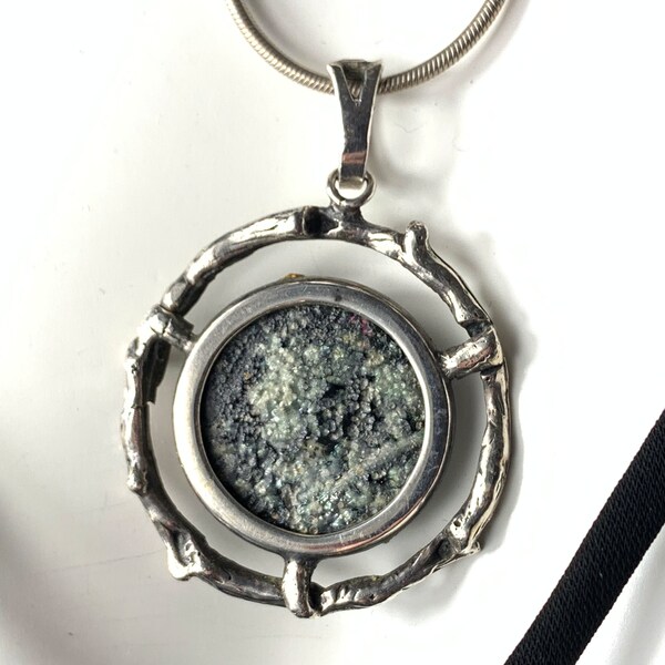 Mens Roman Glass Necklace Etsy