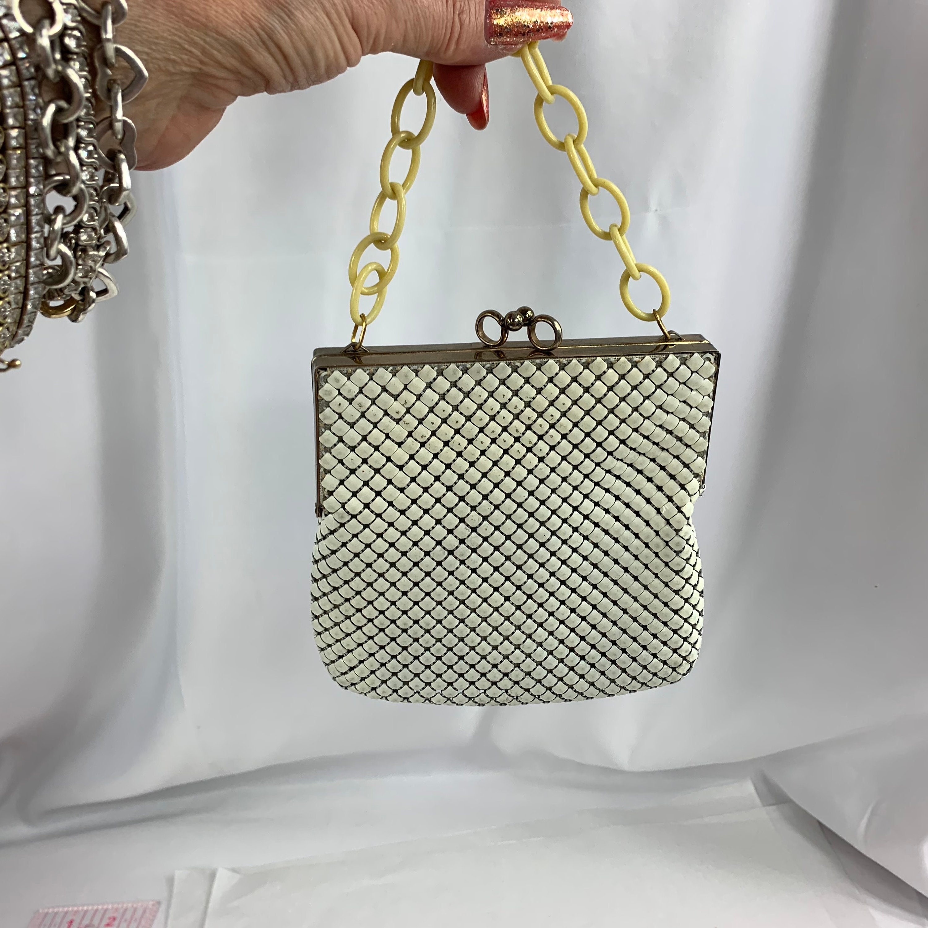 Whiting and davis bags vintage hotsell