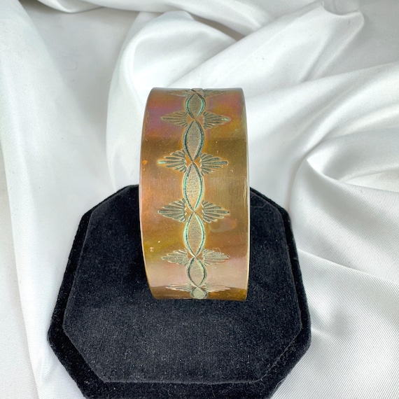 Authentic navajo wide copper - Gem