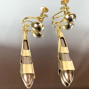 Clip On Earrings Retro 1950&#39;s Earrings