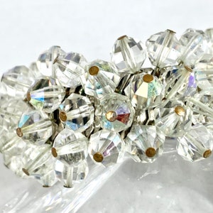 Aurora Borealis Crystal ChaCha Expansion Bracelet