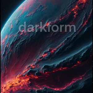 Soul of the Void – Dark Cinematic Digital Wallpaper | Downloadable Space Art for Mobile & Desktop