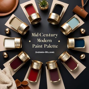 2025 Sherwin-Williams Color Palette: Modern Farmhouse Interior Design Guide (PDF Download)
