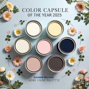 Moderne Cottage-Farbpalette Sherwin Williams Ganzhaus-Farbschema Neutral Farmhouse Interior Design Guide