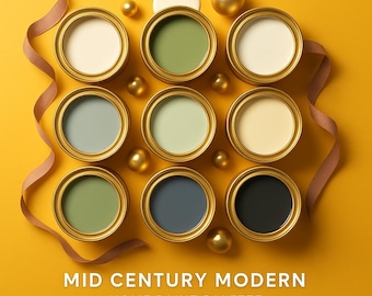Sherwin Williams 2025 Color Palette: Modern Farmhouse Interior (Digital Download)