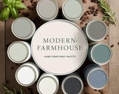 Modern Farmhouse Paint Palette – Sherwin Williams 2025, Trendy Whole House Colors & Cottage Interior Vibes